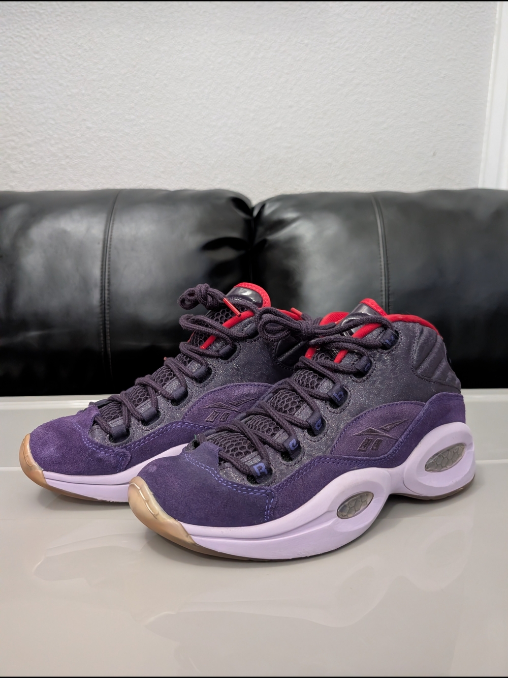 2013 Reebok Question Mid “Ghost of Christmas Future”, style V61429